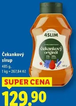Lidl Čekankový sirup, 485 g nabídka