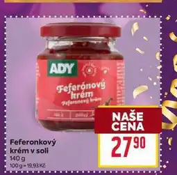 Billa Feferonkový krém v soli 140 g nabídka