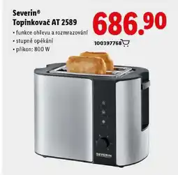 Lidl Severin Topinkovač AT 2589 nabídka