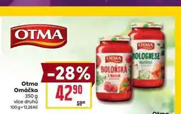 Billa Otma Omáčka 350 g nabídka