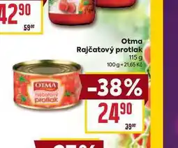 Billa Otma Rajčatový protlak 115 g nabídka