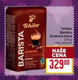 Billa Tchibo Barista Zrnková káva 500 g nabídka