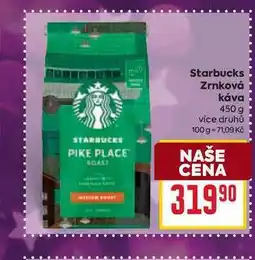 Billa Starbucks Zrnková Káva 450 g nabídka