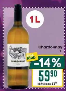 Billa Chardonnay 1l nabídka