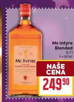 Billa Mc Intyre Blended 0,7l nabídka