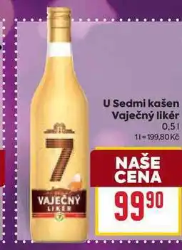 Billa U Sedmi kašen Vaječný likér 0,5l nabídka