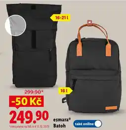 Lidl esmara Batoh nabídka