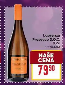 Billa Laurenza Prosecco D.O.C. 0,75l nabídka