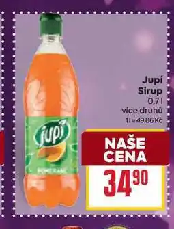 Billa Jupí Sirup 0,7l nabídka