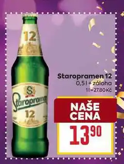 Billa Staropramen 12 0,5l nabídka