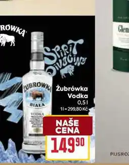 Billa Żubrówka Vodka 0,5l nabídka