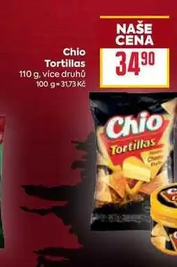 Billa Chio Tortillas 110 g nabídka