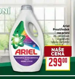 Billa Ariel Prostředek na praní 26-40 dávek nabídka
