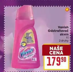 Billa Vanish Odstraňovač skvrn 1l nabídka