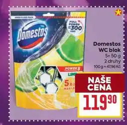 Billa Domestos WC blok 5x 50 g nabídka