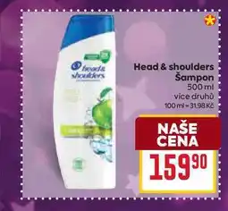 Billa Head & shoulders Šampon 500 ml nabídka