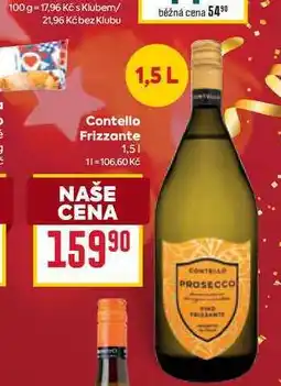 Billa Contello Frizzante 1,5l nabídka