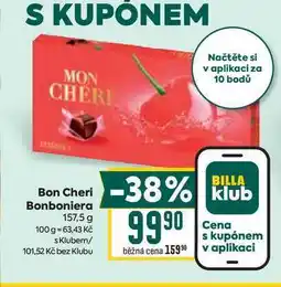 Billa Bon Cheri Bonboniera 157,5 g nabídka