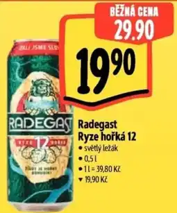 Albert Radegast Ryze hořká 12 nabídka