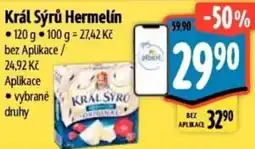 Albert Král Sýrů Hermelín nabídka