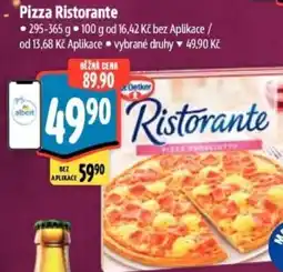 Albert Dr.Oetker Pizza Ristorante nabídka