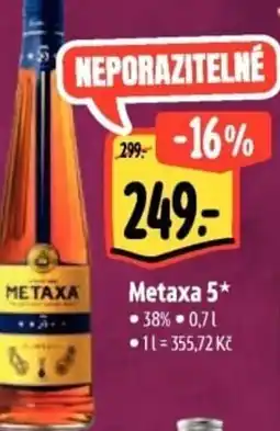 Albert Metaxa 5 nabídka