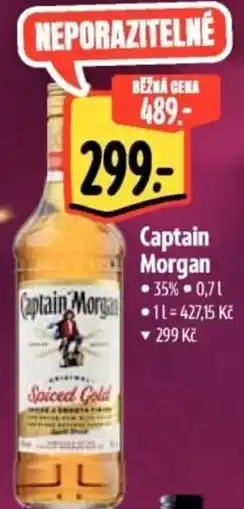 Albert Captain Morgan nabídka
