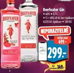 Albert Beefeater Gin nabídka