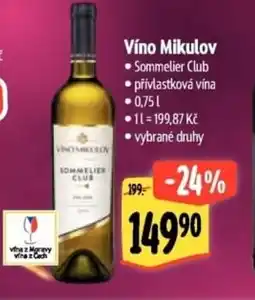 Albert Víno Mikulov nabídka