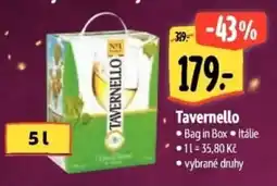 Albert Tavernello nabídka