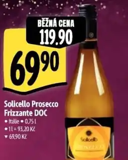 Albert Solicello Prosecco Frizzante DOC nabídka