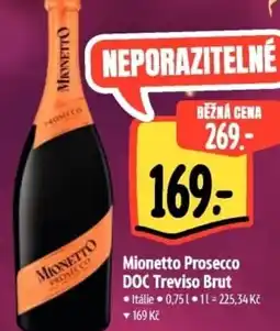 Albert Mionetto Prosecco DOC Treviso Brut nabídka