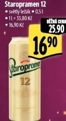 Albert Staropramen 12 nabídka