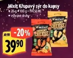 Albert Mixit Křupavý sýr do kapsy nabídka
