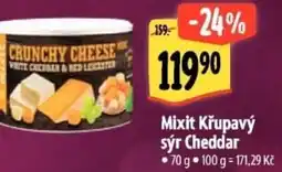 Albert Mixit Křupavý sýr Cheddar nabídka