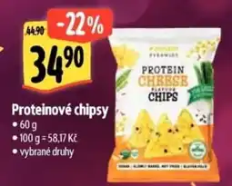 Albert Proteinové chipsy nabídka