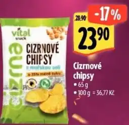 Albert Cizrnové chipsy nabídka