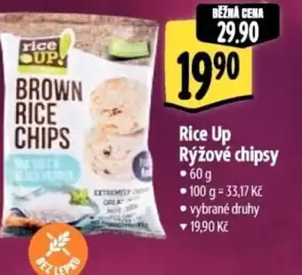 Albert Rice Up Rýžové chipsy nabídka