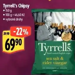 Albert Tyrrell's Chipsy nabídka