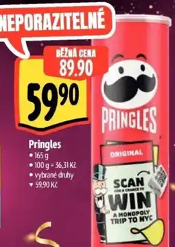 Albert Pringles nabídka