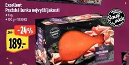 Albert Excellent Pražská šunka nejvyšší jakosti nabídka