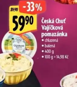 Albert Česká Chuť Vajíčková pomazánka nabídka