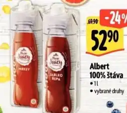Albert Albert 100% štáva nabídka