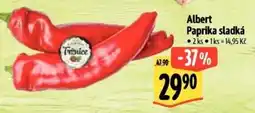 Albert Albert Paprika sladká nabídka