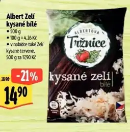 Albert Albert Zelí kysané bílé nabídka