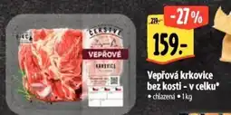Albert Vepřová krkovice bez kosti - v celku nabídka