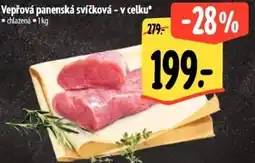 Albert Vepřová panenská svíčková - v celku nabídka