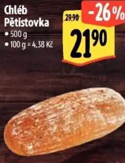 Albert Chléb Pětistovka nabídka
