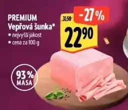 Albert PREMIUM Vepřová šunka nabídka