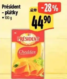 Albert Président - plátky nabídka